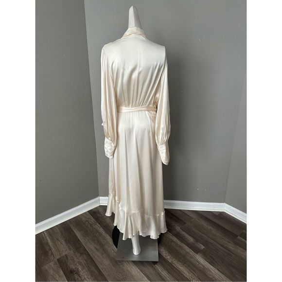 NWT Zimmermann Silk Wrap Midi Dress Size US 6 $650 - Picture 9 of 13